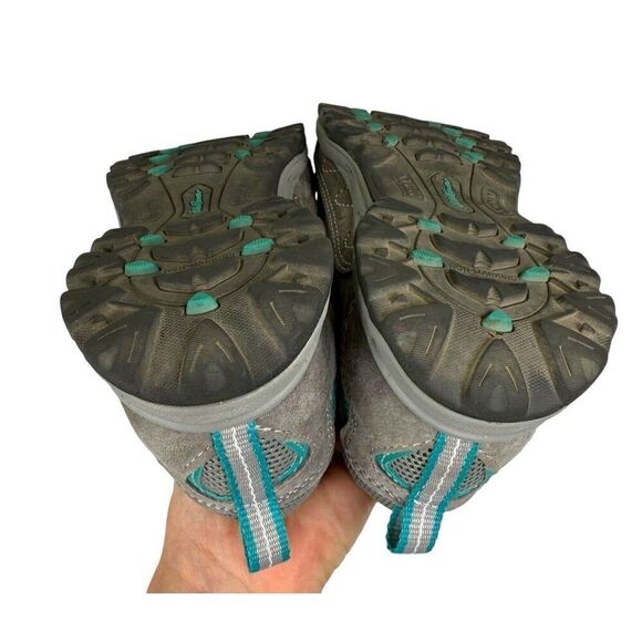 Eddie Bauer Woman’s Sz 8 Seneca Peak MidLite 0179-938 Hiking Trail Shoes Gray - Picture 8 of 10